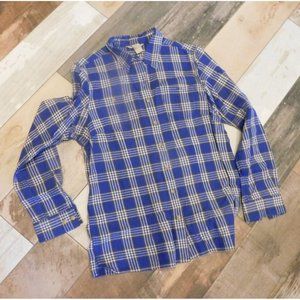 Duluth Trading Womens Free Swinging Flannel Shirt Medium